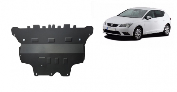Steel skid plate for Seat Leon Mk3 - Automatic gearbox