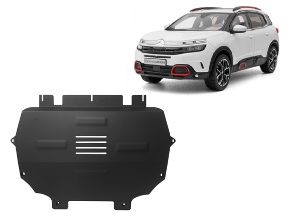 Steel skid plate for Citroen C5 Aircross