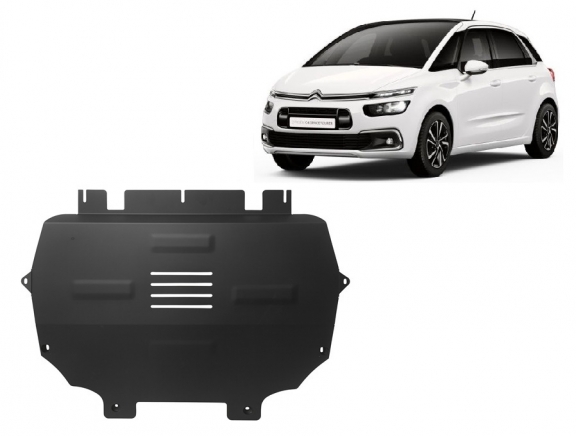 Steel skid plate for Citroen Grand C4 SpaceTourer