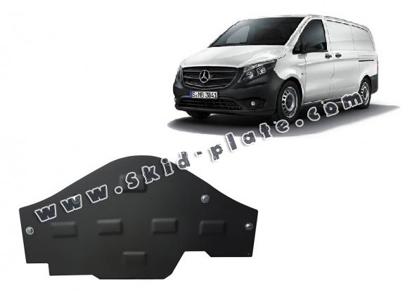 Steel skid plate for the protection of the Stop&Go system Mercedes Vito W447, 4x2, 1.6 D