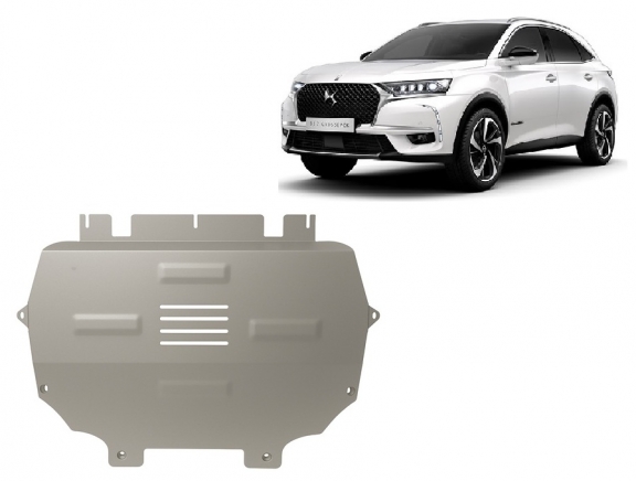 Aluminium skid plate for Citroen DS7 Crossback