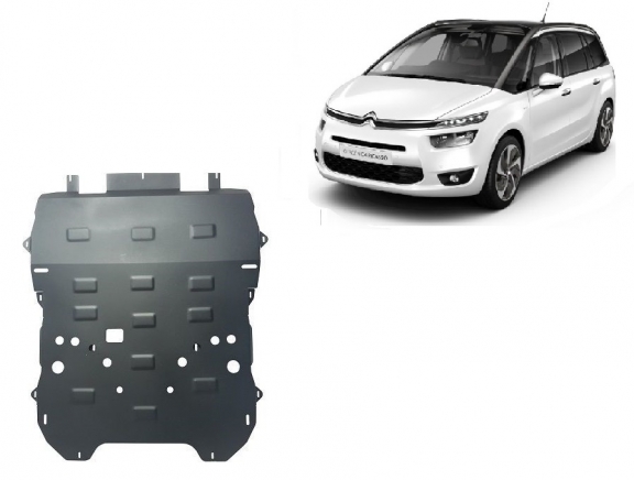 Steel skid plate for Citroen Grand C4 Picasso