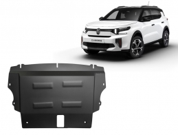 Steel skid plate for the protection of the engine and the gearbox for Citroen C3 Aircross