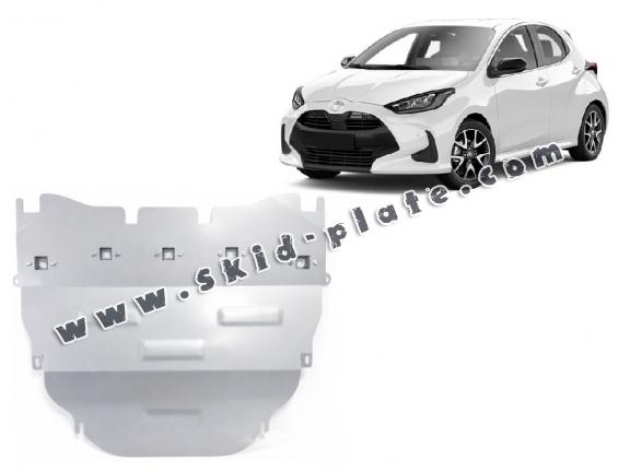 Aluminum skid plate for Toyota Yaris