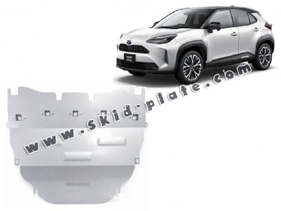 Aluminum skid plate for Toyota Yaris Cross