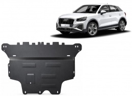 Steel skid plate for Audi Q2 - automatic gearbox