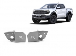 Aluminium Rear Trailing Arm Sensor Skid Plate Ford Ranger Raptor