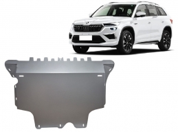 Aluminum skid plate for Skoda Kodiaq
