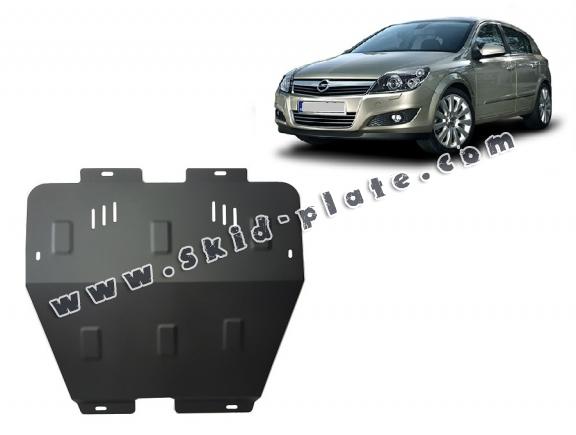 Steel skid plate for Opel Astra H