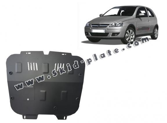 Steel skid plate for Opel Corsa C