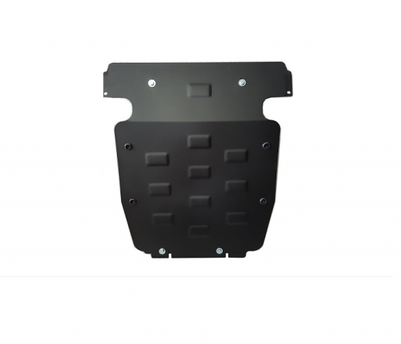 Steel skid plate for Porsche Cayenne