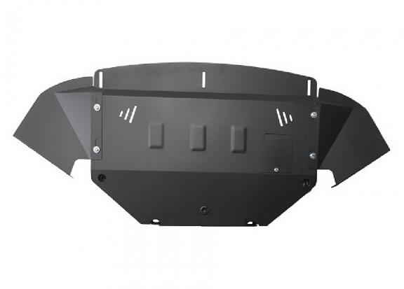 Steel skid plate for Audi A6