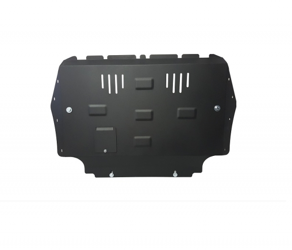 Steel skid plate for VW Golf 6