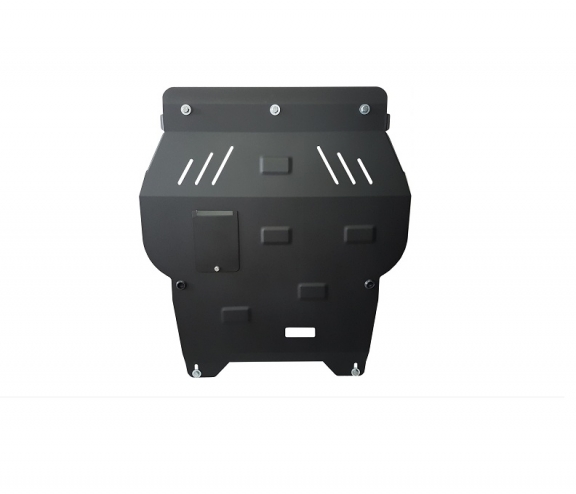 Steel skid plate for golf mk4