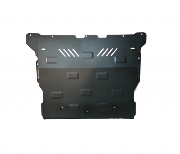 Steel skid plate for VW Polo