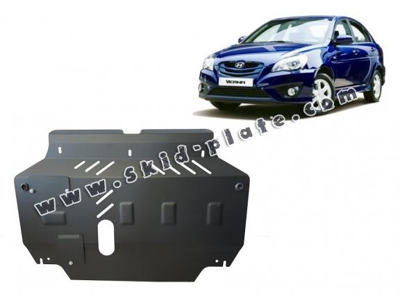 Steel skid plate for Hyundai Verna