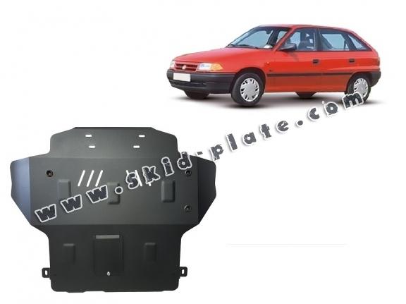 Steel skid plate for Opel Astra F