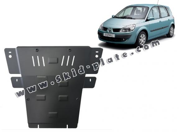 Steel skid plate for Renault Scenic