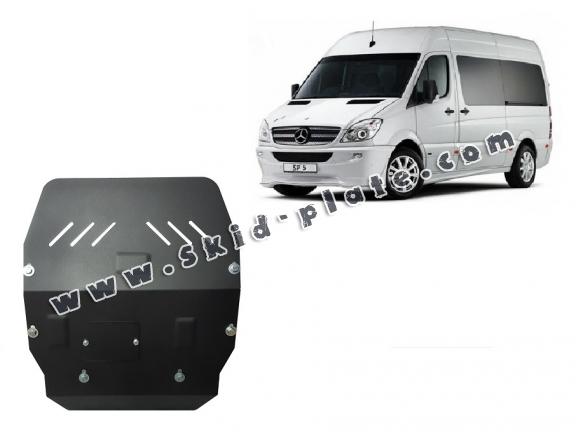 Steel skid plate for the protection of the engine and the gearbox for Mercedes Sprinter