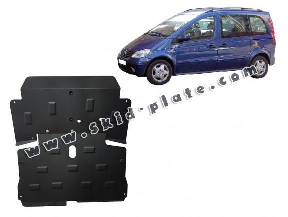 Steel skid plate for the protection of the engine and the gearbox for Mercedes Vaneo W414