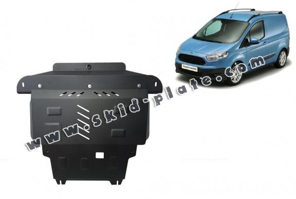 Steel skid plate for Ford Transit Courier
