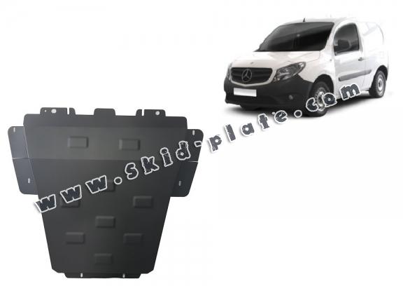 Steel skid plate for Mercedes Citan