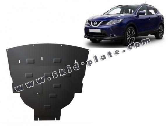 Steel skid plate for Nissan Qashqai J11