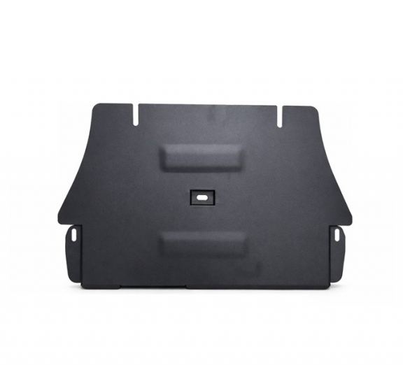 Steel catalytic converter guard for Hyundai Santa Fe