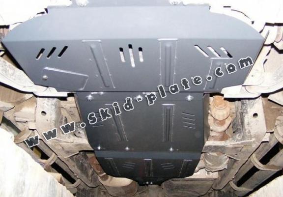 Steel skid plate for Nissan Navara