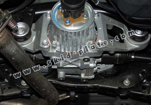 Steel differential skid plate for Toyota RAV 4