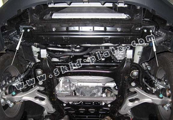 Steel skid plate for Audi Q7