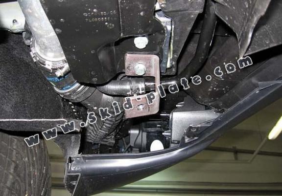 Steel skid plate for Audi Q7