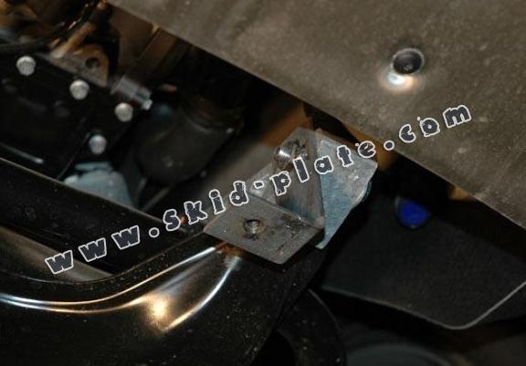 Steel skid plate for Audi Q7