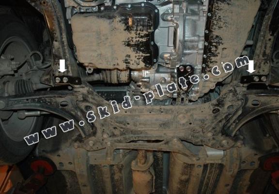 Steel skid plate for Mitsubishi Outlander