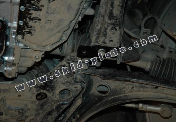 Steel skid plate for Mitsubishi Outlander