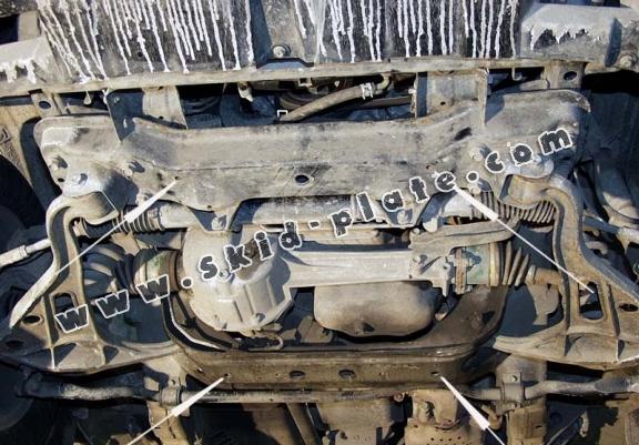 Steel skid plate for Chevrolet Tracker