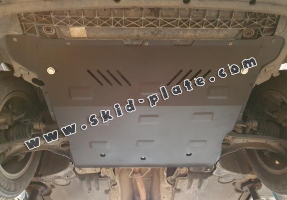 Steel skid plate for VW Polo
