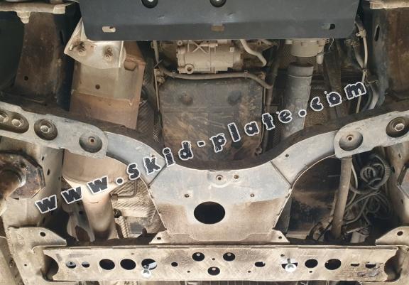 Steel gearbox skid plate for Nissan Navara NP300 - D23