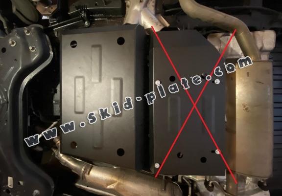 Steel fuel tank skid plate  for Citroen Jumper