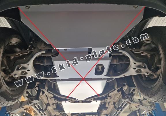 Steel transfer case skid plate for Volkswagen Amarok 2 