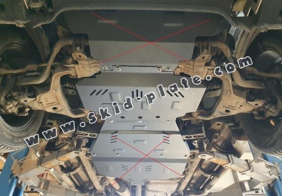 Steel skid plate for Mercedes X-Class W470