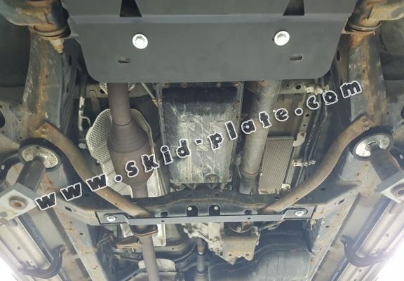 Steel gearbox skid plate for Toyota Land Cruiser 150