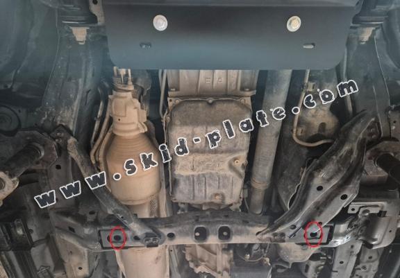 Aluminum gearbox skid plate for Toyota 4Runner