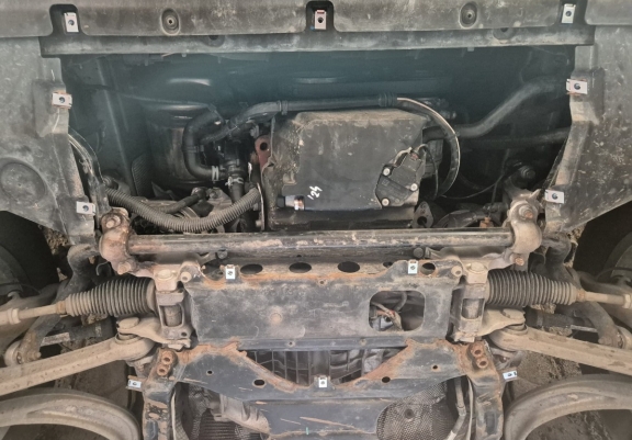 Steel skid plate for Audi Q5