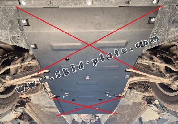 Steel gearbox skid plate for Audi Q5