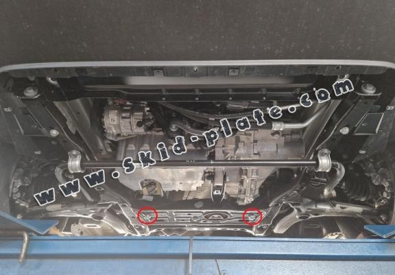 Steel skid plate for Vw Crafter