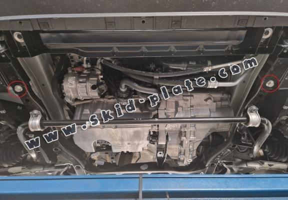 Steel skid plate for Vw Crafter