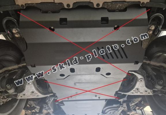 Steel gearbox skid plate for Toyota Land Cruiser 250