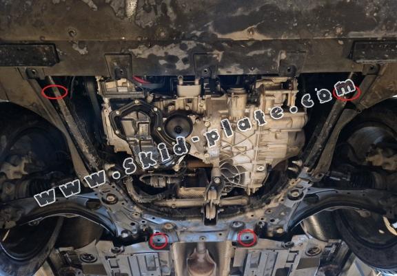 Steel skid plate for Renault Symbioz 