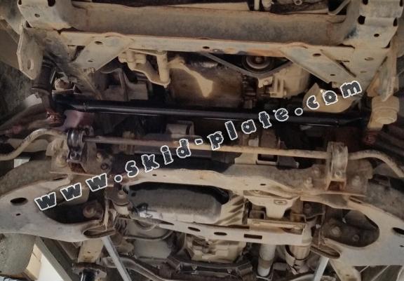 Steel skid plate for the protection of the engine and the radiator for Nissan Pick Up